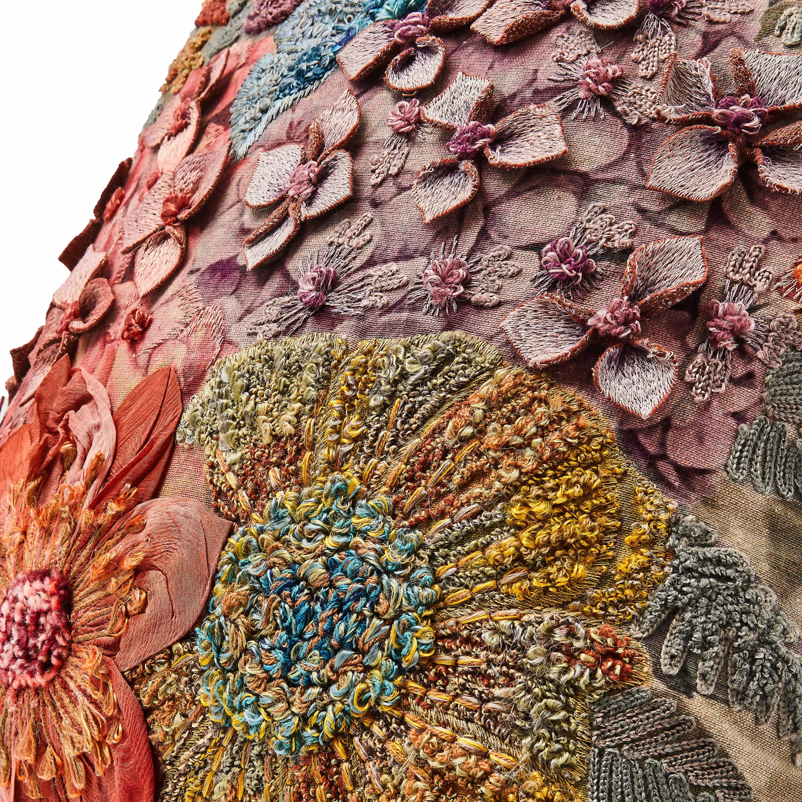 MacKenzie-Childs Petal Palette Floral Throw Pillow| Pillows, Throws, & Cushions