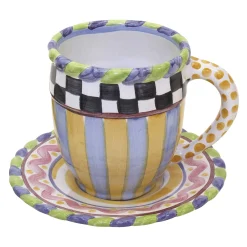MacKenzie-Childs Piccadilly Mug| The Coffee Shop|Drinkware