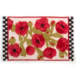 MacKenzie-Childs Poppy Bath Rug| Bath & Bath Accessories