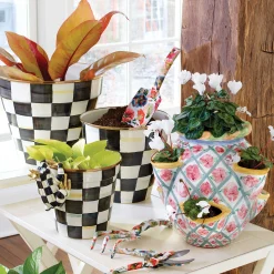 MacKenzie-Childs Pot Croaker Pot Climber| Spring|Outdoor