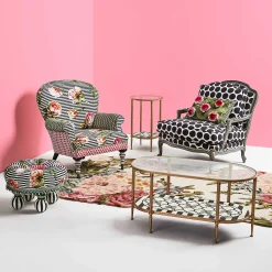 MacKenzie-Childs Pretty As A Bow Accent Table| Living Room