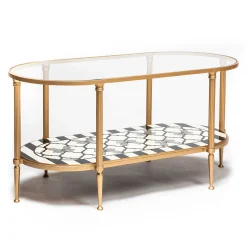 MacKenzie-Childs Pretty As A Bow Coffee Table| Living Room