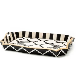 MacKenzie-Childs Pretty as a Bow Large Tray| Bar Entertaining|Serveware