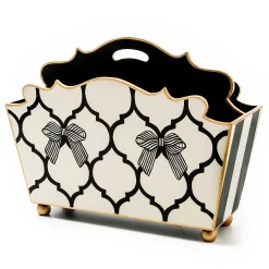 MacKenzie-Childs Pretty as a Bow Magazine Holder| Room Accents