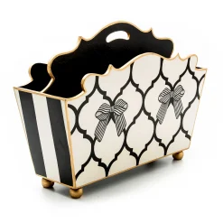 MacKenzie-Childs Pretty as a Bow Magazine Holder| Room Accents