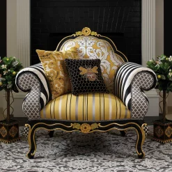 MacKenzie-Childs Queen Bee Chair| Living Room