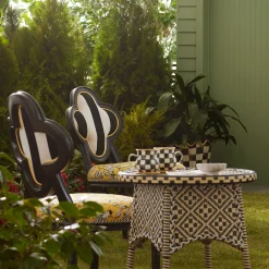MacKenzie-Childs Queen Bee Outdoor Dining Chair| Outdoor|Spring