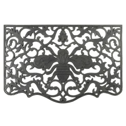 MacKenzie-Childs Queen Bee Rubber Door Mat| Spring|Outdoor