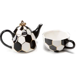 MacKenzie-Childs Queen Bee Tea For One| Serveware|Tea Kettles