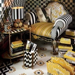 MacKenzie-Childs Queen Bee Tray Table| Room Accents|Bar Entertaining