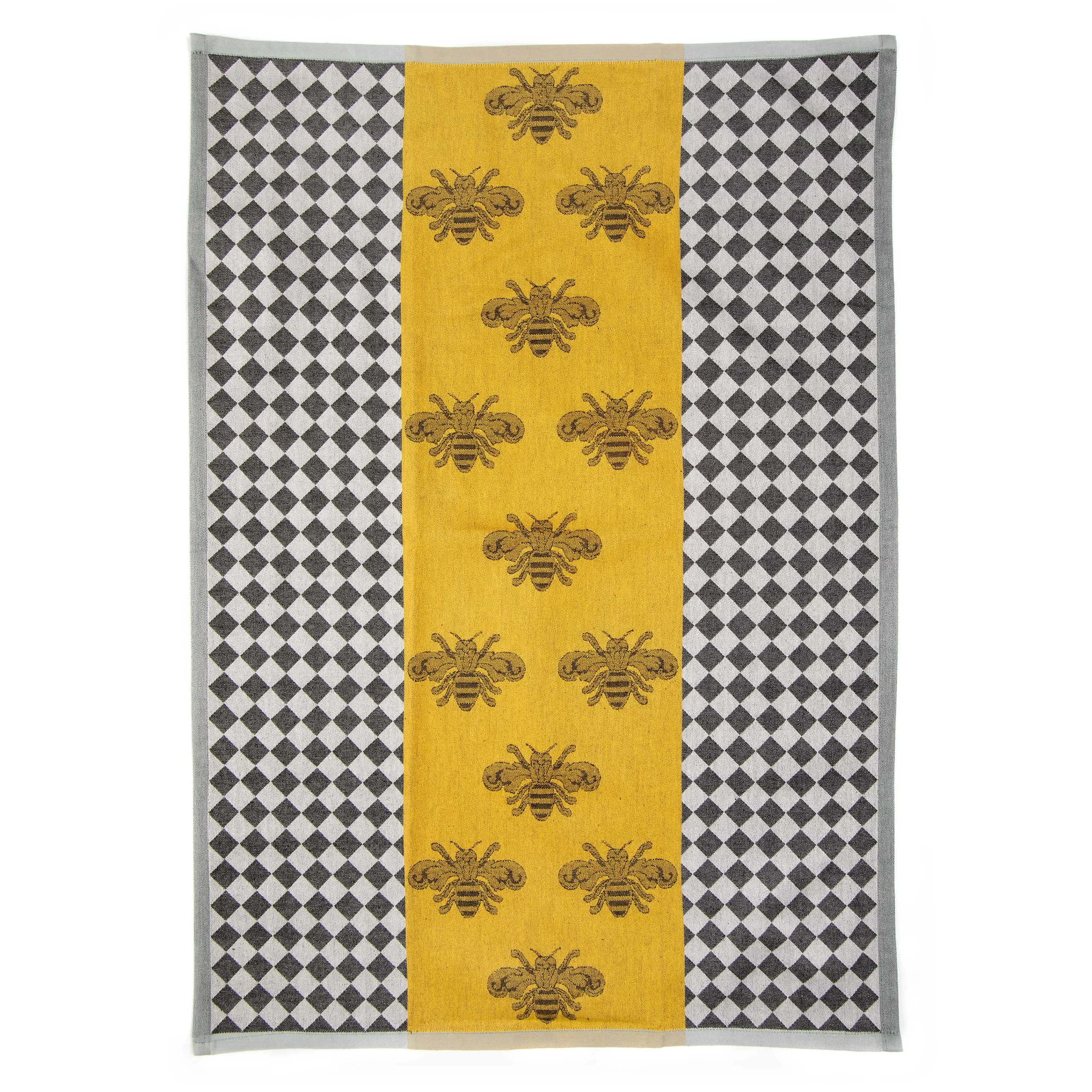 MacKenzie-Childs Queen Bee Woven Dish Towel| Kitchen & Table Linens