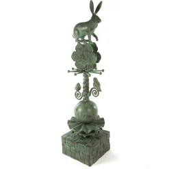 MacKenzie-Childs Rabbit Garden Totem| Easter|Spring