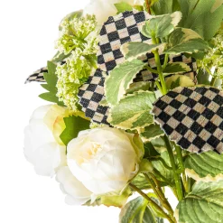 MacKenzie-Childs Ranunculus White Bouquet| Spring|Greenery & Florals