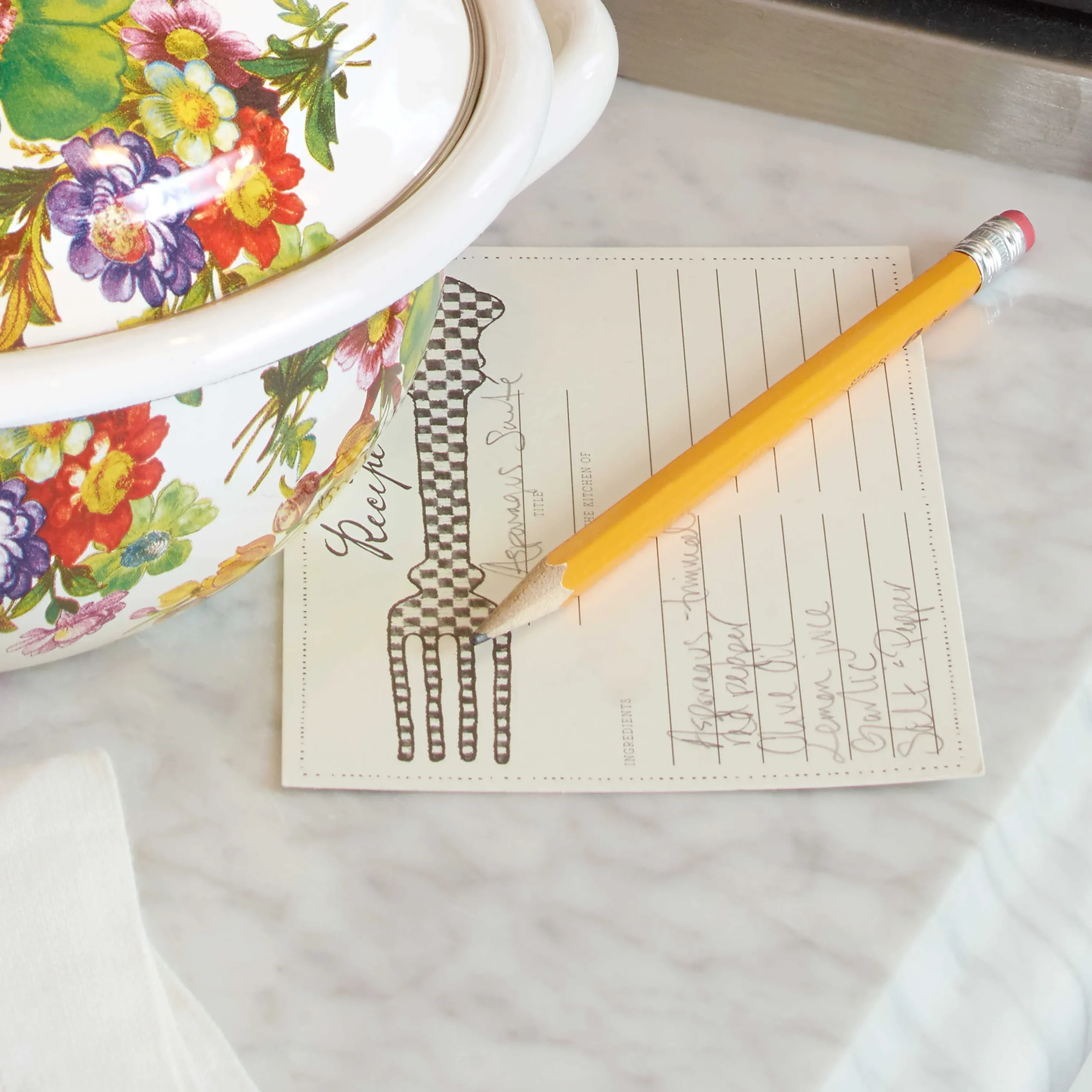 MacKenzie-Childs Recipe Cards| Kitchen Storage & Organization