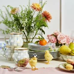 MacKenzie-Childs Rose Garden Chicks, Set of 3| Easter|Spring
