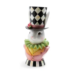 MacKenzie-Childs Rose Rabbit Planter| Easter|Spring