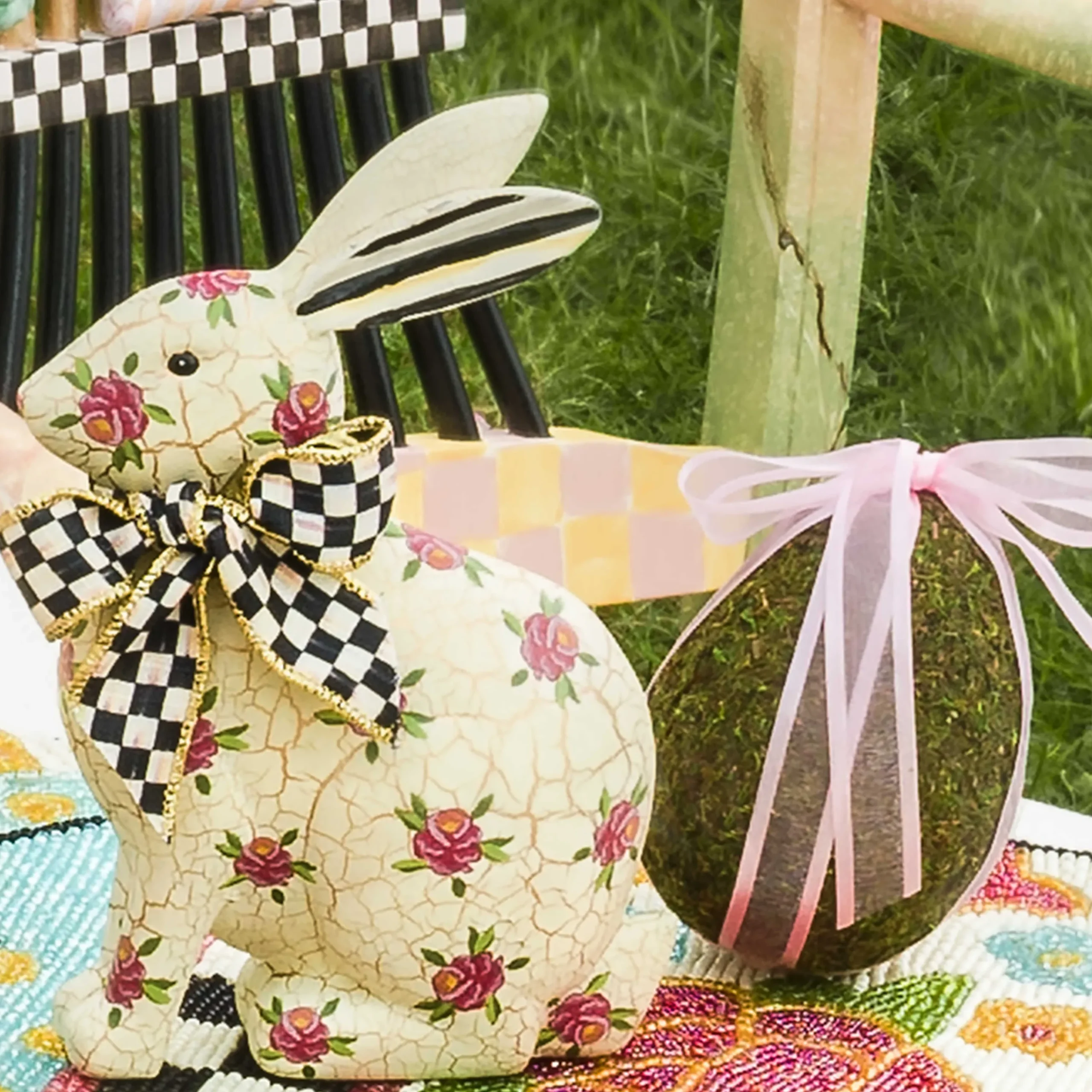 MacKenzie-Childs Rosie Rabbit| Easter|Spring
