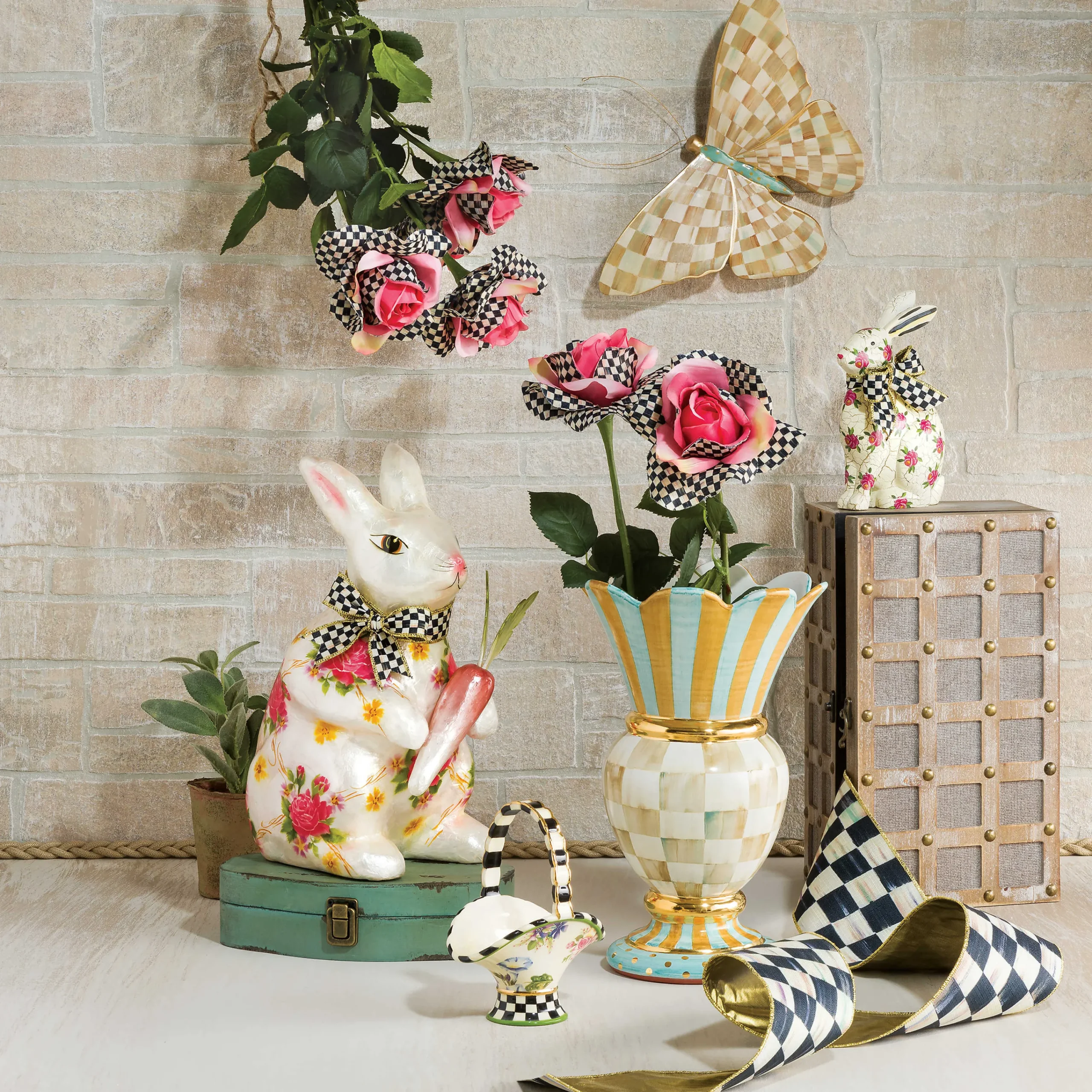 MacKenzie-Childs Rosie Rabbit| Easter|Spring