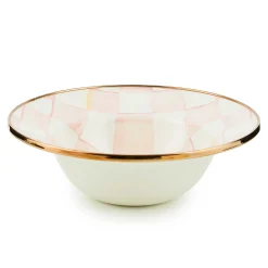 MacKenzie-Childs Rosy Check Breakfast Bowl| Spring|Dinnerware & Flatware