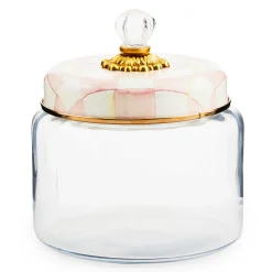 MacKenzie-Childs Rosy Check Kitchen Canister, Medium| Kitchen Storage & Organization