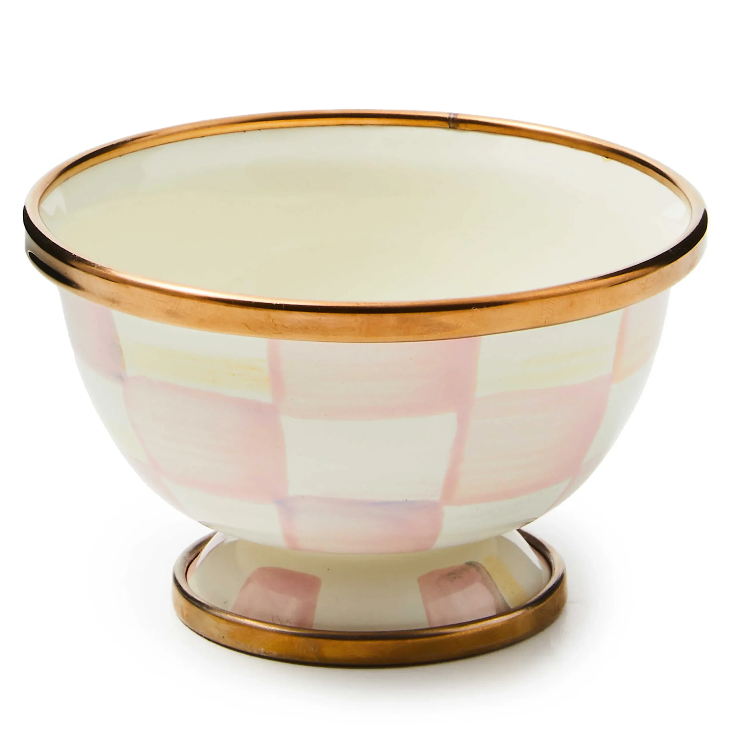 MacKenzie-Childs Rosy Check Little Sugar Bowl| Fall Entertaining|The Coffee Shop