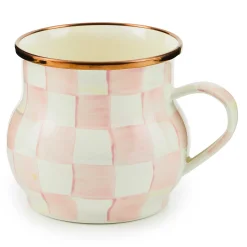 MacKenzie-Childs Rosy Check Mug| Spring|The Coffee Shop