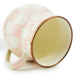 MacKenzie-Childs Rosy Check Mug| Spring|The Coffee Shop