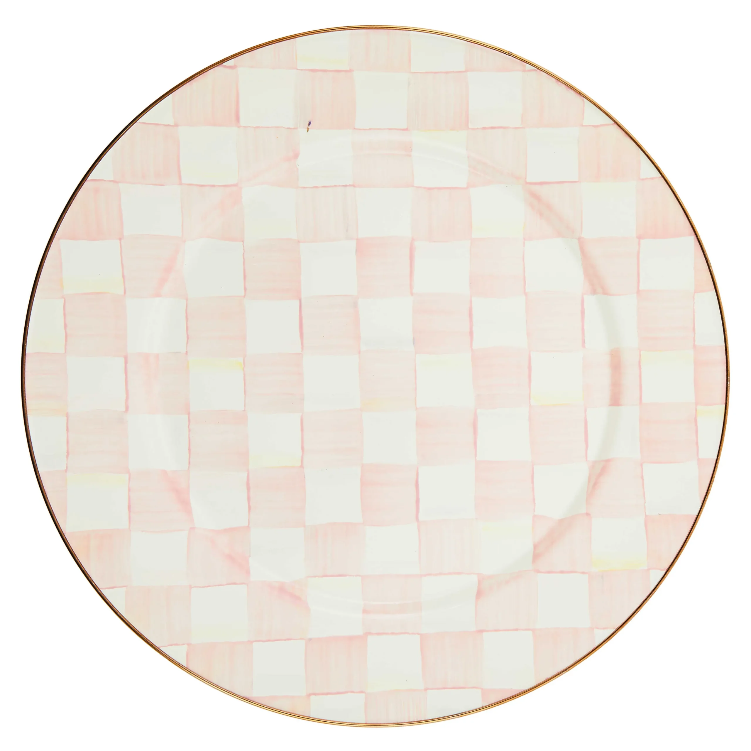 MacKenzie-Childs Rosy Check Serving Platter| Easter|Spring