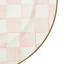 MacKenzie-Childs Rosy Check Serving Platter| Easter|Spring