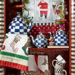 MacKenzie-Childs Royal Check 4 Cup Teapot| The Coffee Shop|Serveware