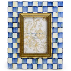 MacKenzie-Childs Royal Check 4 x 6 Frame| Room Accents