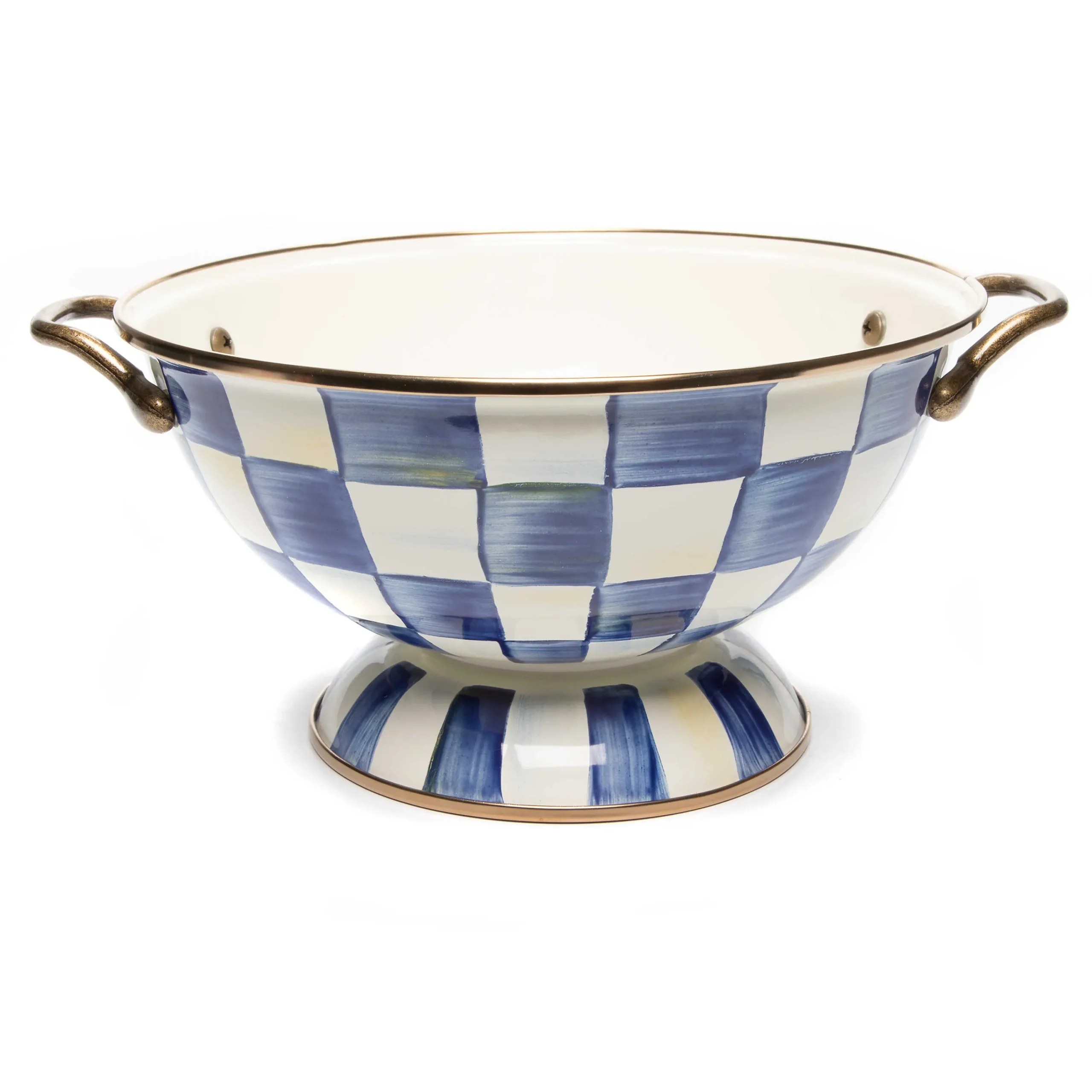 MacKenzie-Childs Royal Check Almost Everything Bowl| Serveware