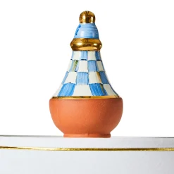 MacKenzie-Childs Royal Check Atelier Floor Lamp| Lighting