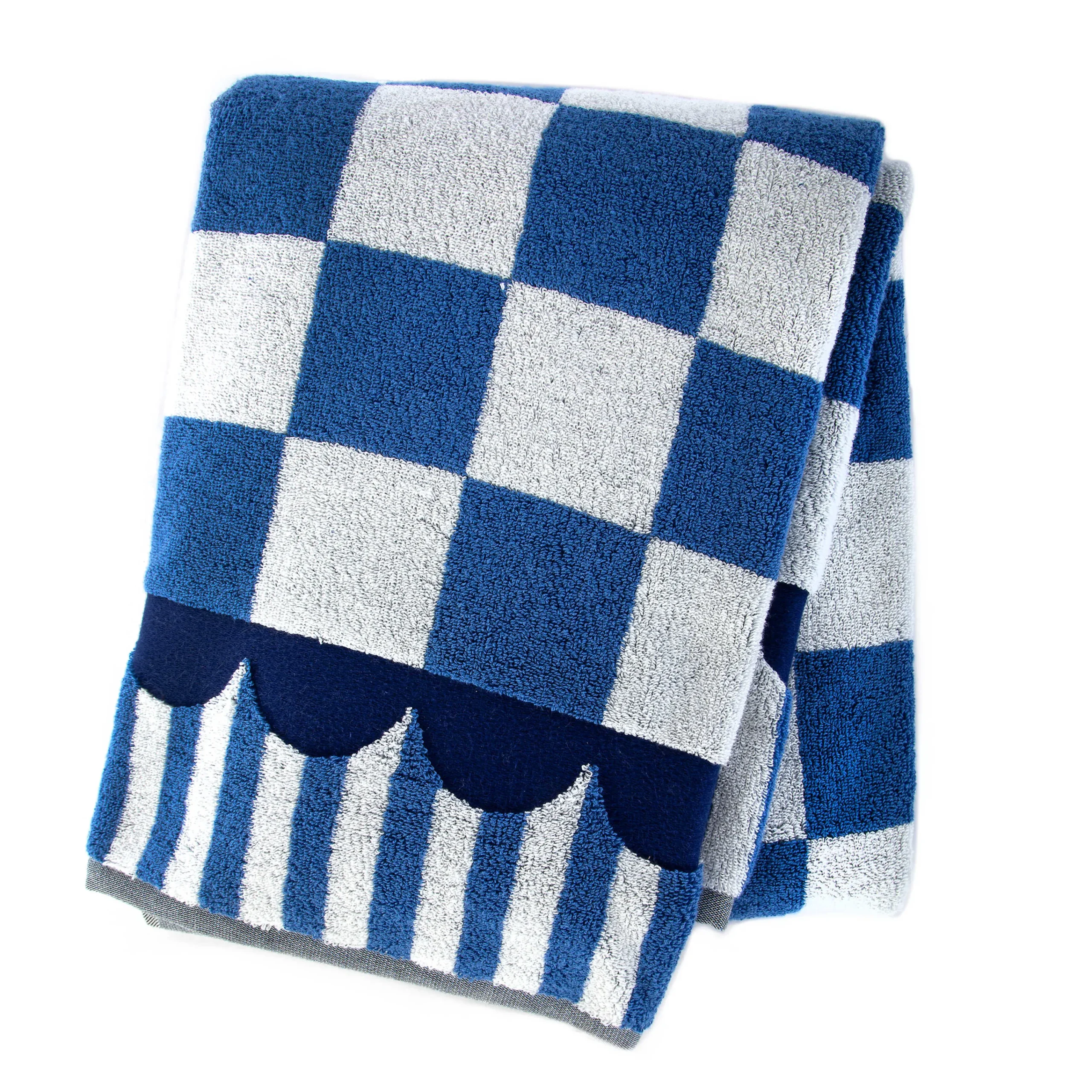 MacKenzie-Childs Royal Check Bath Towel| Bath & Bath Accessories