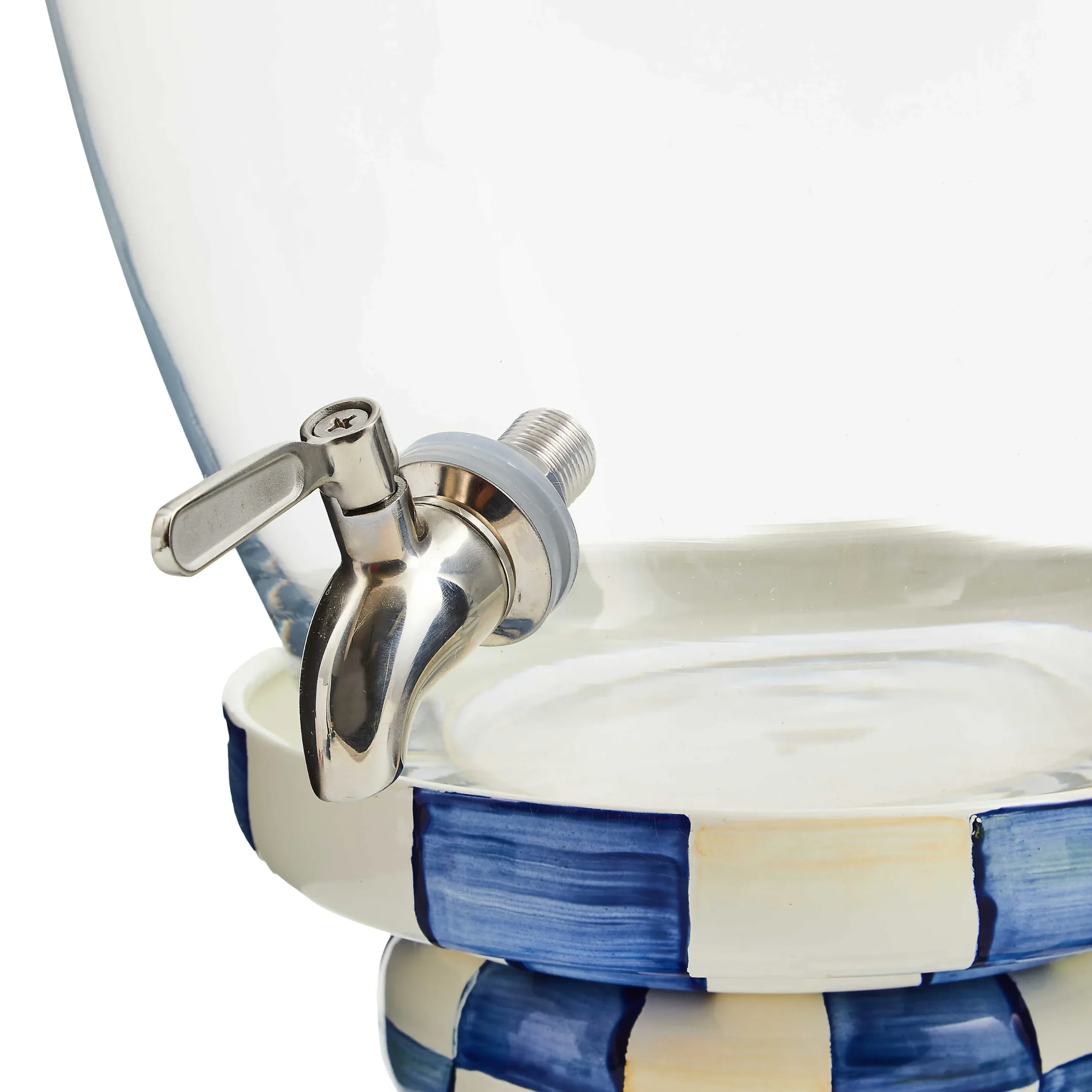 MacKenzie-Childs Royal Check Beverage Hostess| Drinkware|Bar Entertaining