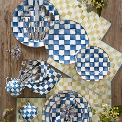 MacKenzie-Childs Royal Check Charger/Plate| Dinnerware & Flatware