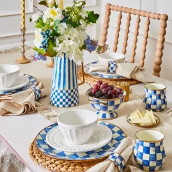 MacKenzie-Childs Royal Check Charger/Plate| Dinnerware & Flatware