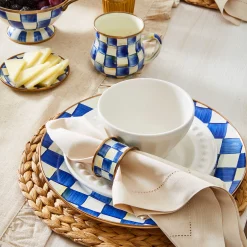 MacKenzie-Childs Royal Check Charger/Plate| Dinnerware & Flatware
