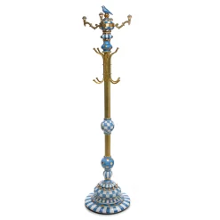 MacKenzie-Childs Royal Check Coat Perch| Entryway Furniture