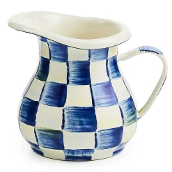 MacKenzie-Childs Royal Check Creamer| The Coffee Shop|Serveware