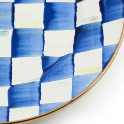 MacKenzie-Childs Royal Check Dinner Plate| Dinnerware & Flatware