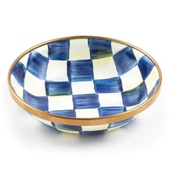 MacKenzie-Childs Royal Check Dipping Bowl| Serveware