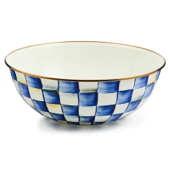 MacKenzie-Childs Royal Check Extra Large Everyday Bowl| Serveware