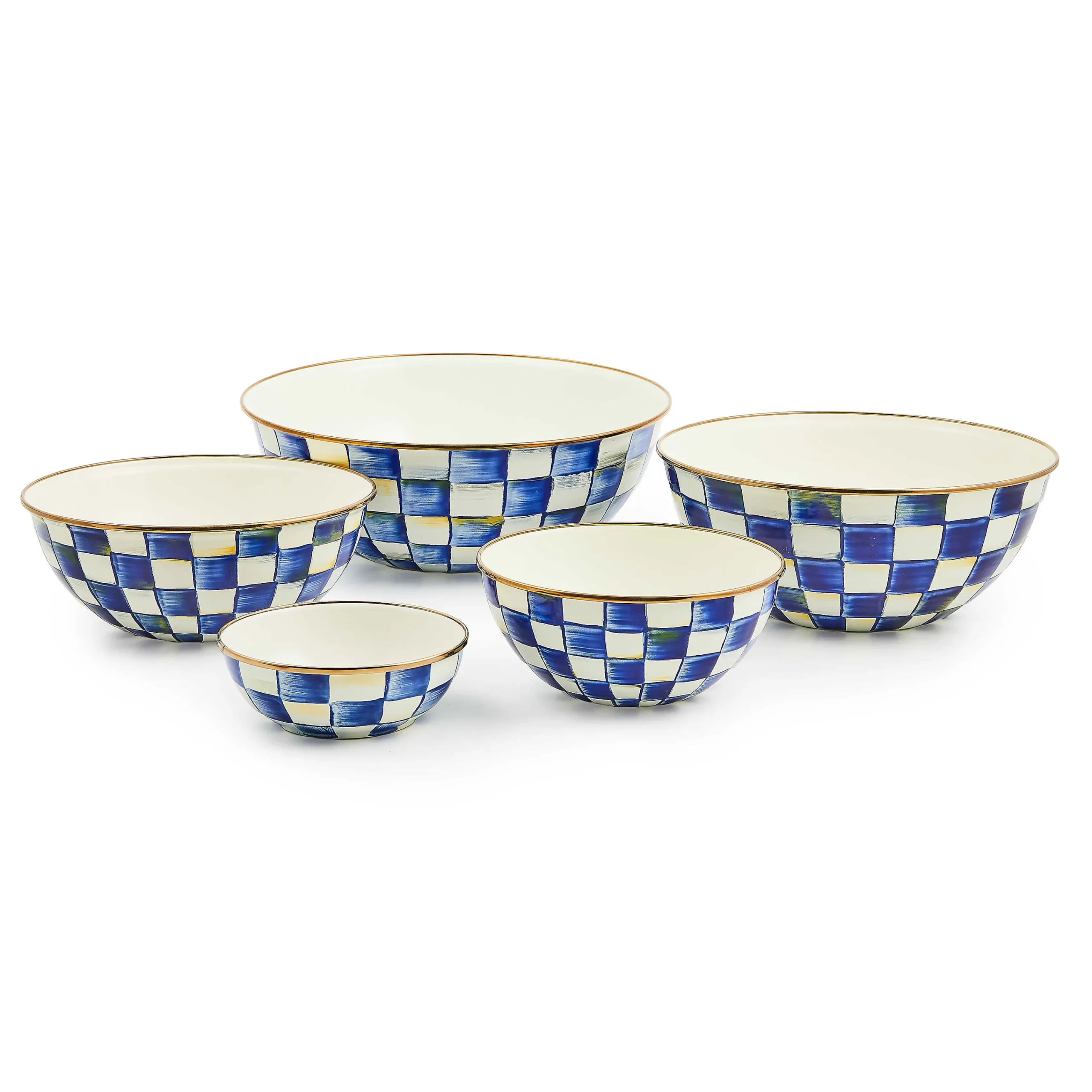 MacKenzie-Childs Royal Check Extra Large Everyday Bowl| Serveware