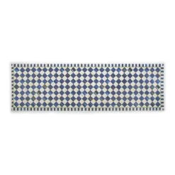 MacKenzie-Childs Royal Check Floor Mat - 2'6 x 8' Runner| Rugs