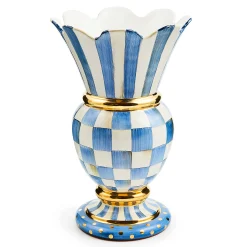 MacKenzie-Childs Royal Check Great Vase| Room Accents