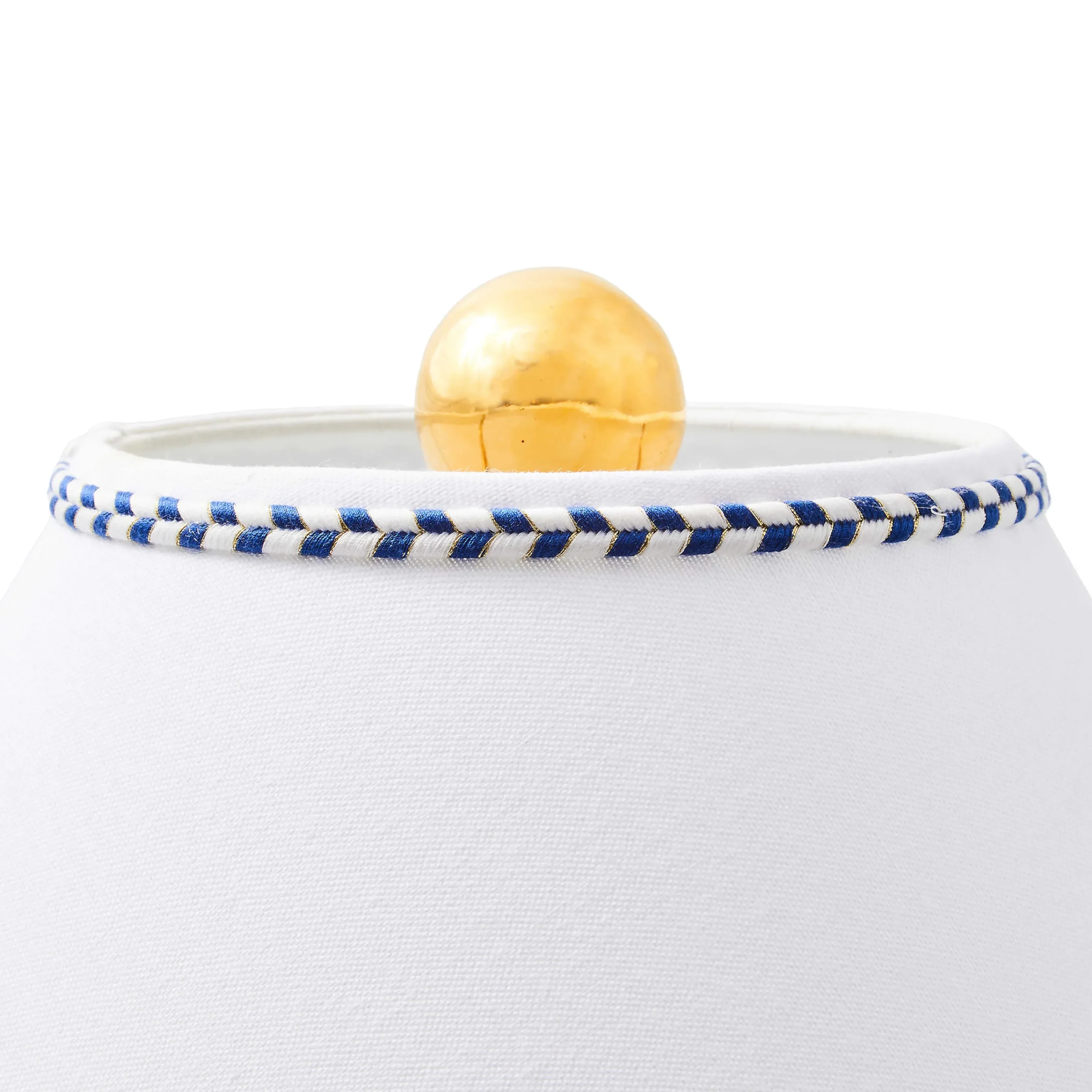 MacKenzie-Childs Royal Check Groovy Table Lamp| Lighting