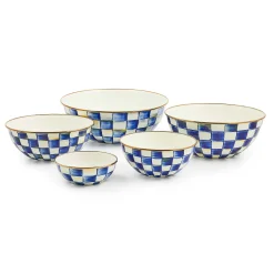 MacKenzie-Childs Royal Check Large Everyday Bowl| Serveware
