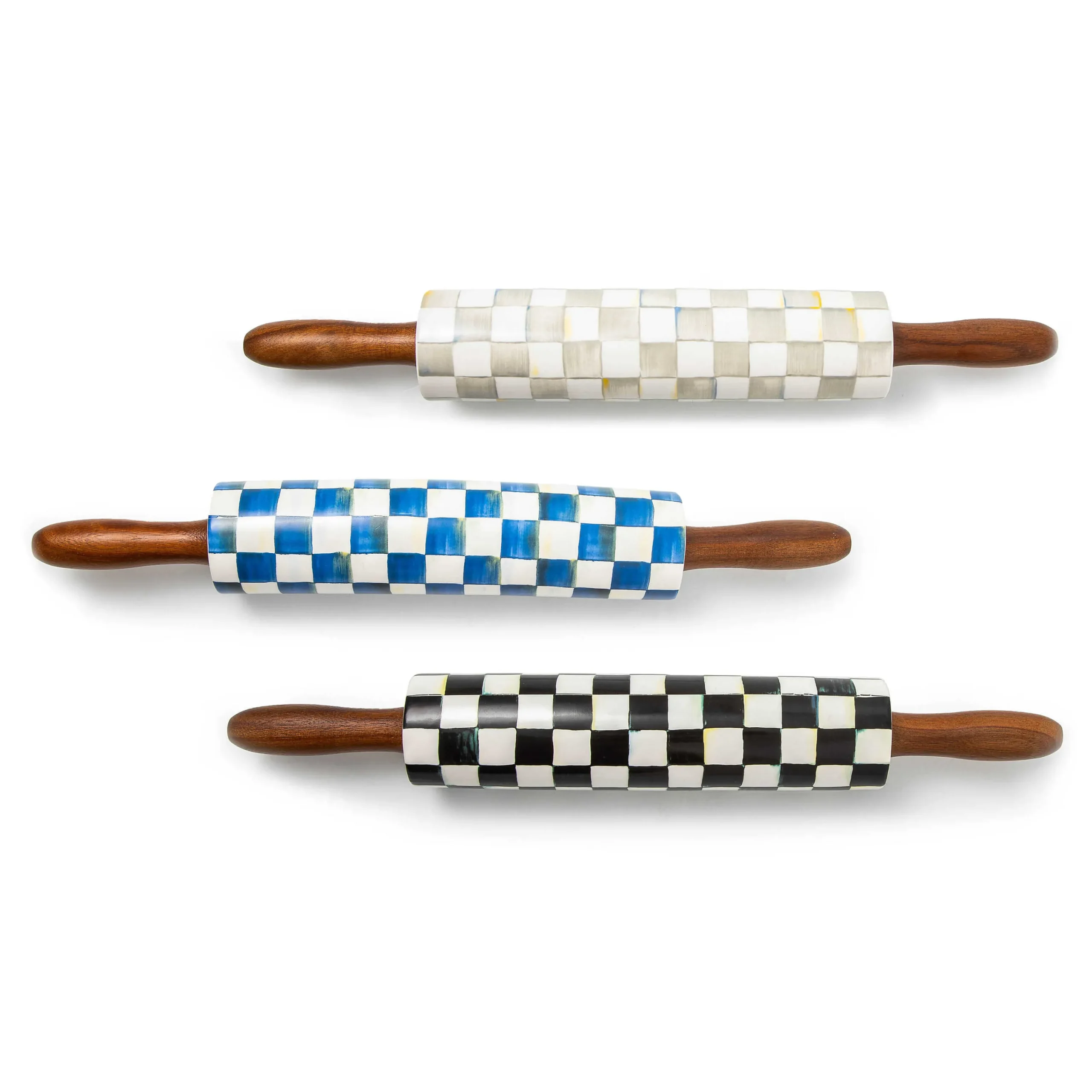 MacKenzie-Childs Royal Check Rolling Pin| Kitchen Utensils & Tools