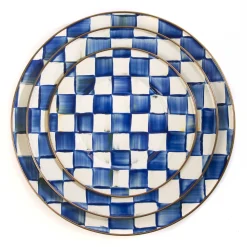 MacKenzie-Childs Royal Check Salad/Dessert Plate| Dinnerware & Flatware